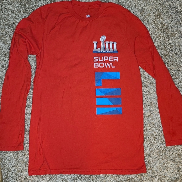 2019 Super Bowl 35 Graphic Long sleeve Tee LIII - Picture 1 of 4
